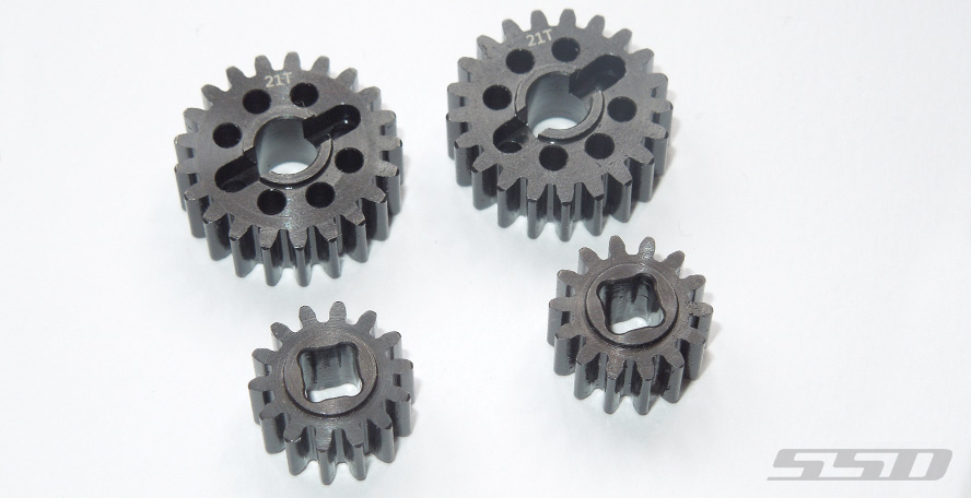 PARTS FOR CAPRAOverdrive Portal Gears for SCX10 III / Capra